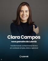 Clara Campos - nova parceira da Lubmix